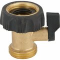 Best Garden Brass Single Hose Shutoff 721080